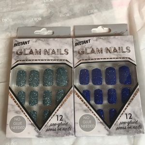 Gorgeous glitter press on nails